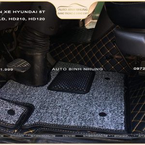 Thảm lót sàn xe Hyundai 5T Gold, HD210, HD120