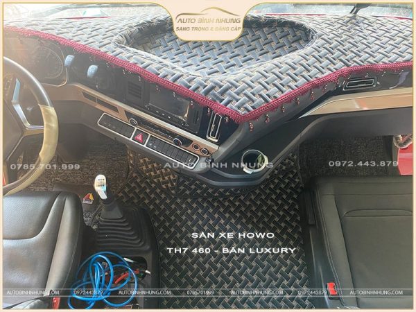 Thảm lót sàn xe Howo TH7 460 bản Luxury